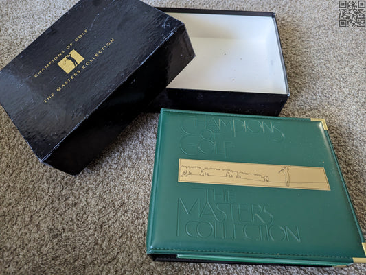 1994 Masters Collection Champions of Golf "Gold Foil" Set in Binder 1