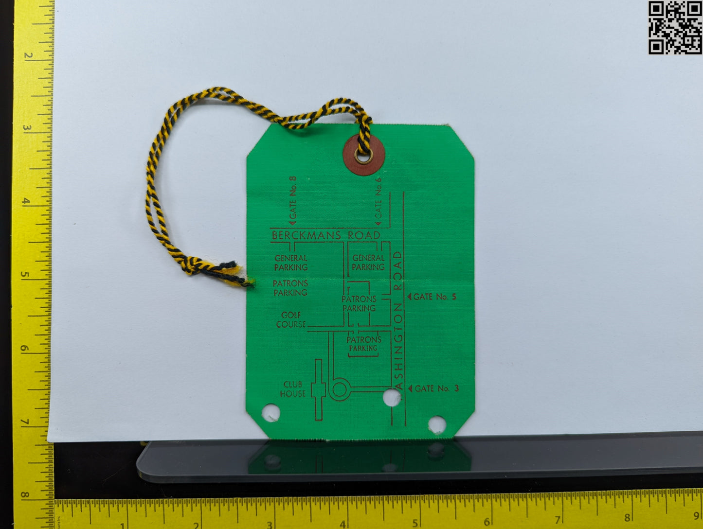 1960 Masters Tournament Series Badge - Arnold Palmer Win - Augusta National Golf Club