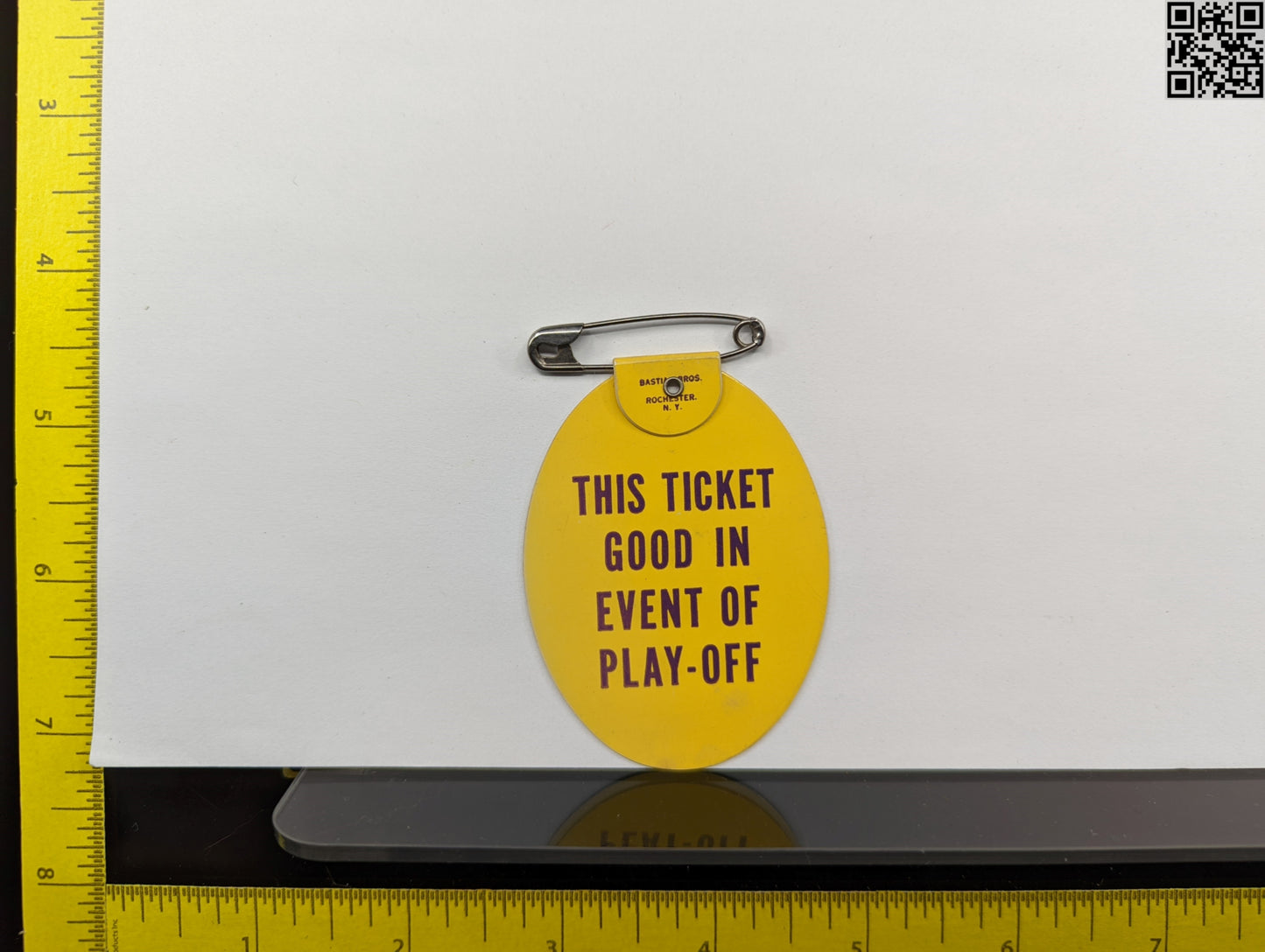 1965 Masters Tournament Series Badge - Augusta National Golf Club - Jack Nicklaus Win