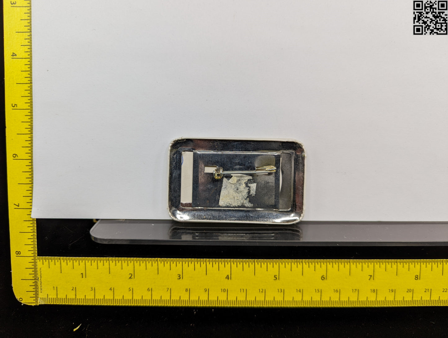 1997 Masters Tournament Series Metal Golf Shop Badge - Augusta National Golf Club - Tiger Woods 1st Masters Win