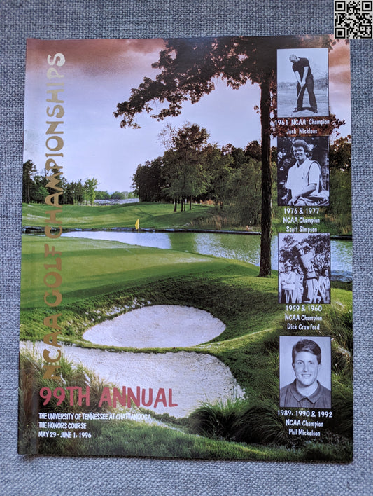 1995 NCAA Golf Championships Stanford College Tiger Woods Program
