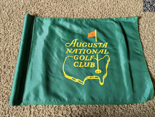 Augusta National Golf Club Founders Circle Green Pin Flag