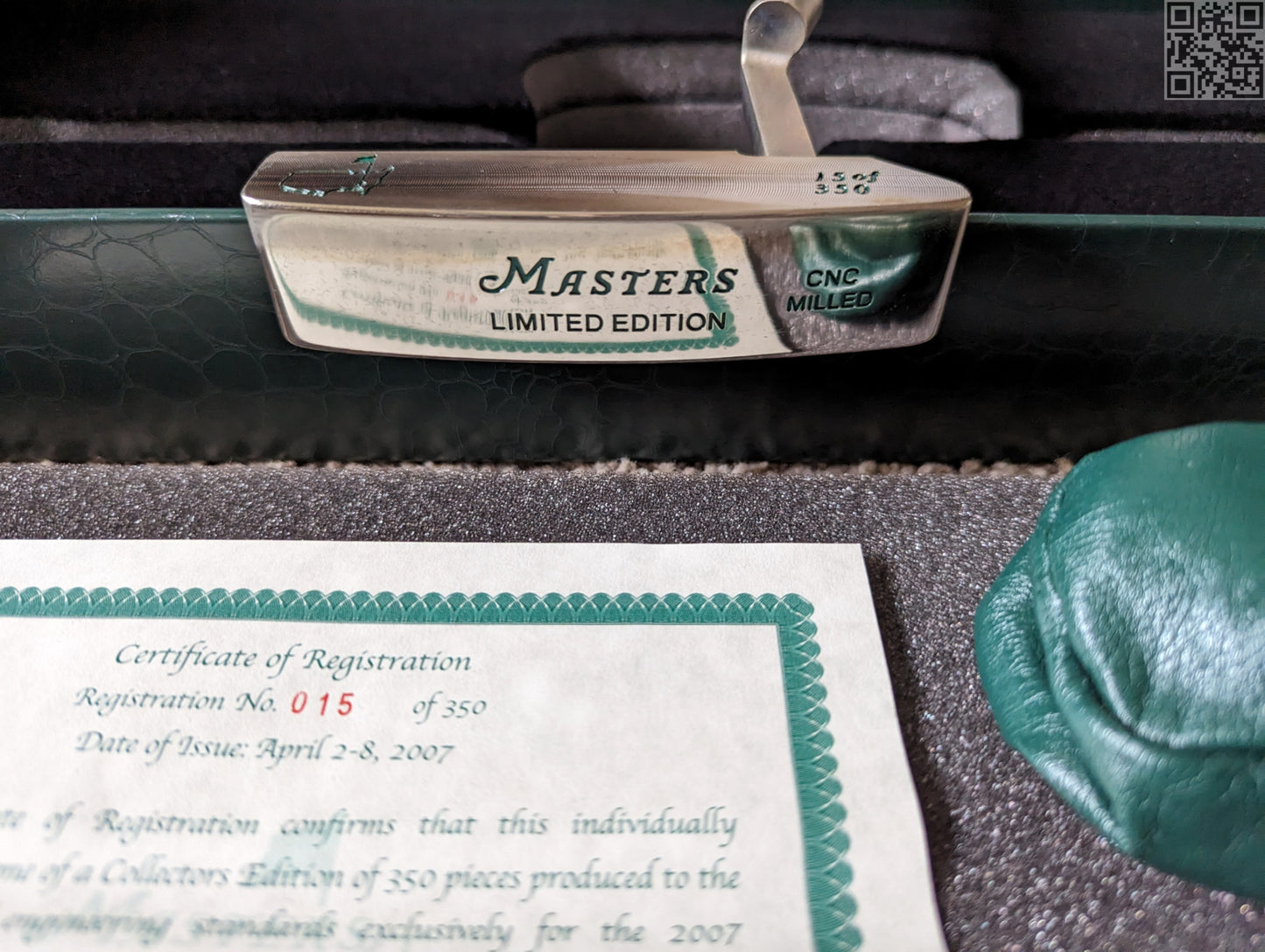 2007 Masters Tournament Limited Edition Putter 350