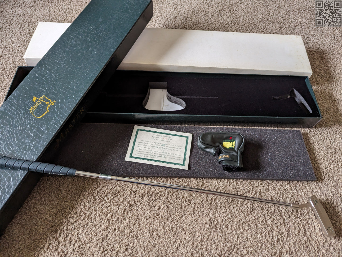 2006 Masters Tournament Limited Edition Putter 350