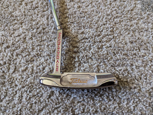 1997 Titleist Scotty Cameron Tiger Woods Scottydale ETW Special Project X-SLC Putter