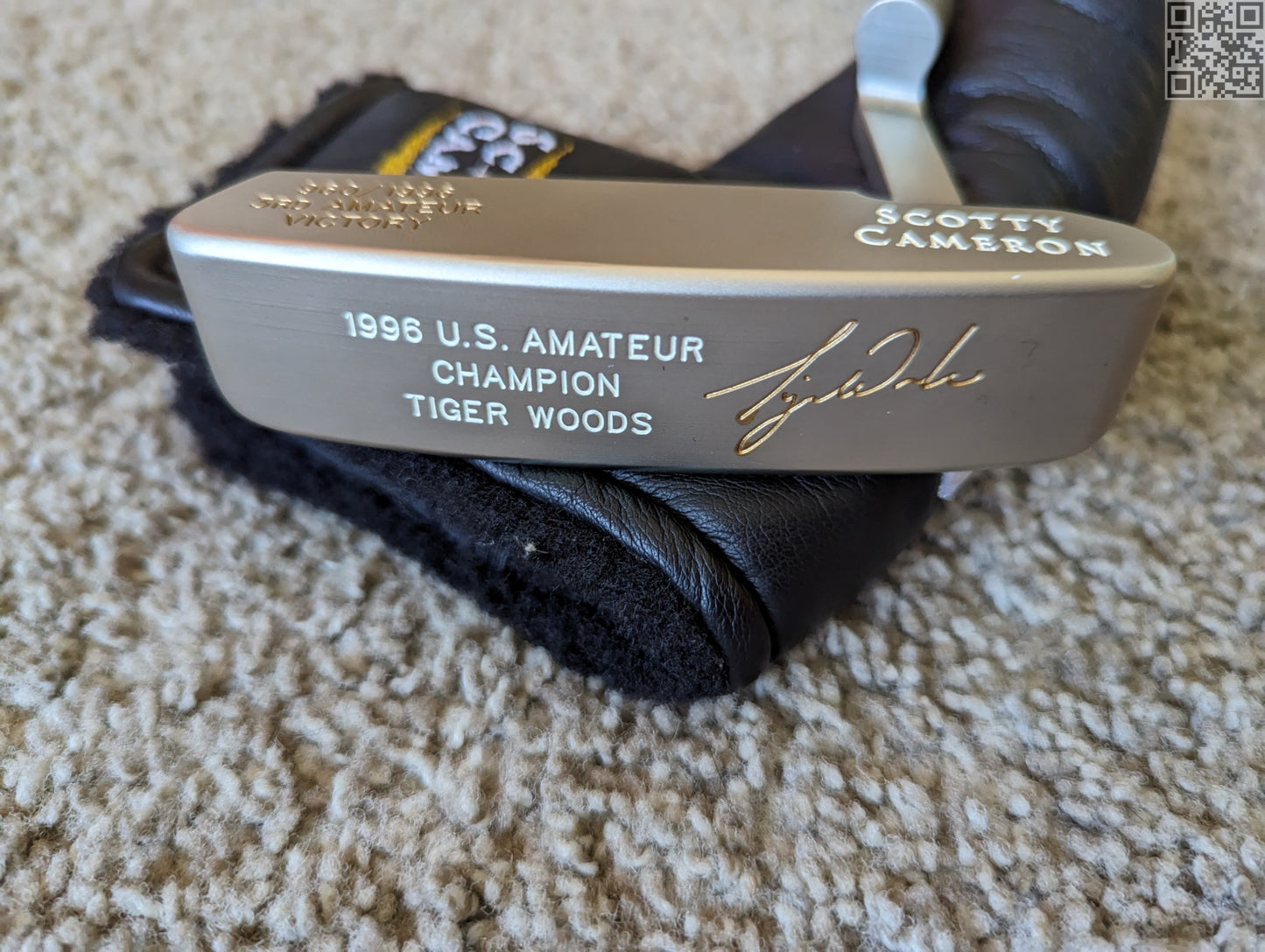 1996 Scotty Cameron Tiger Woods USGA US Amateur Champion Putter LTD 960
