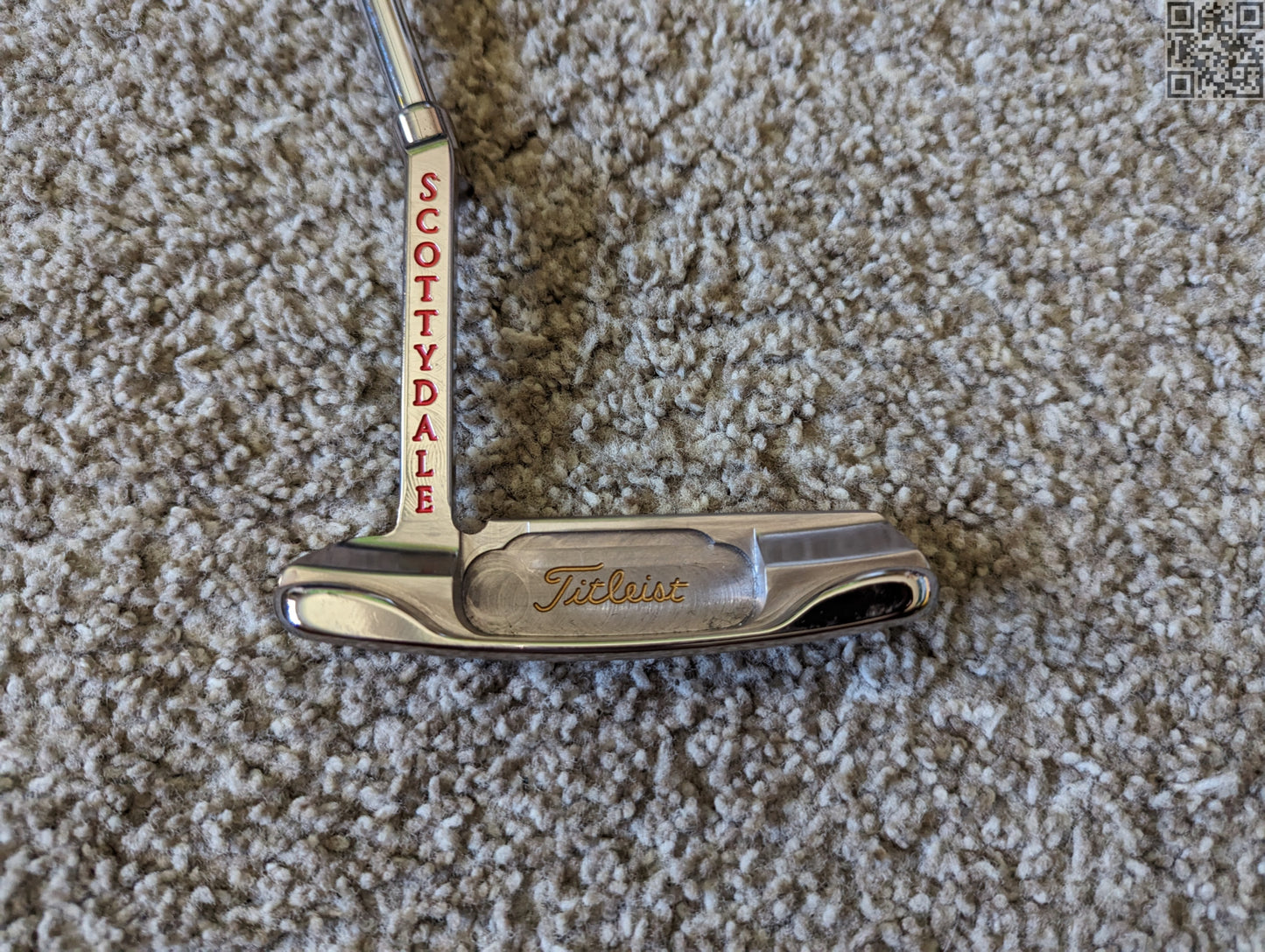 1997 Titleist Scotty Cameron Tiger Woods Scottydale TW Special Project X-SLC Putter