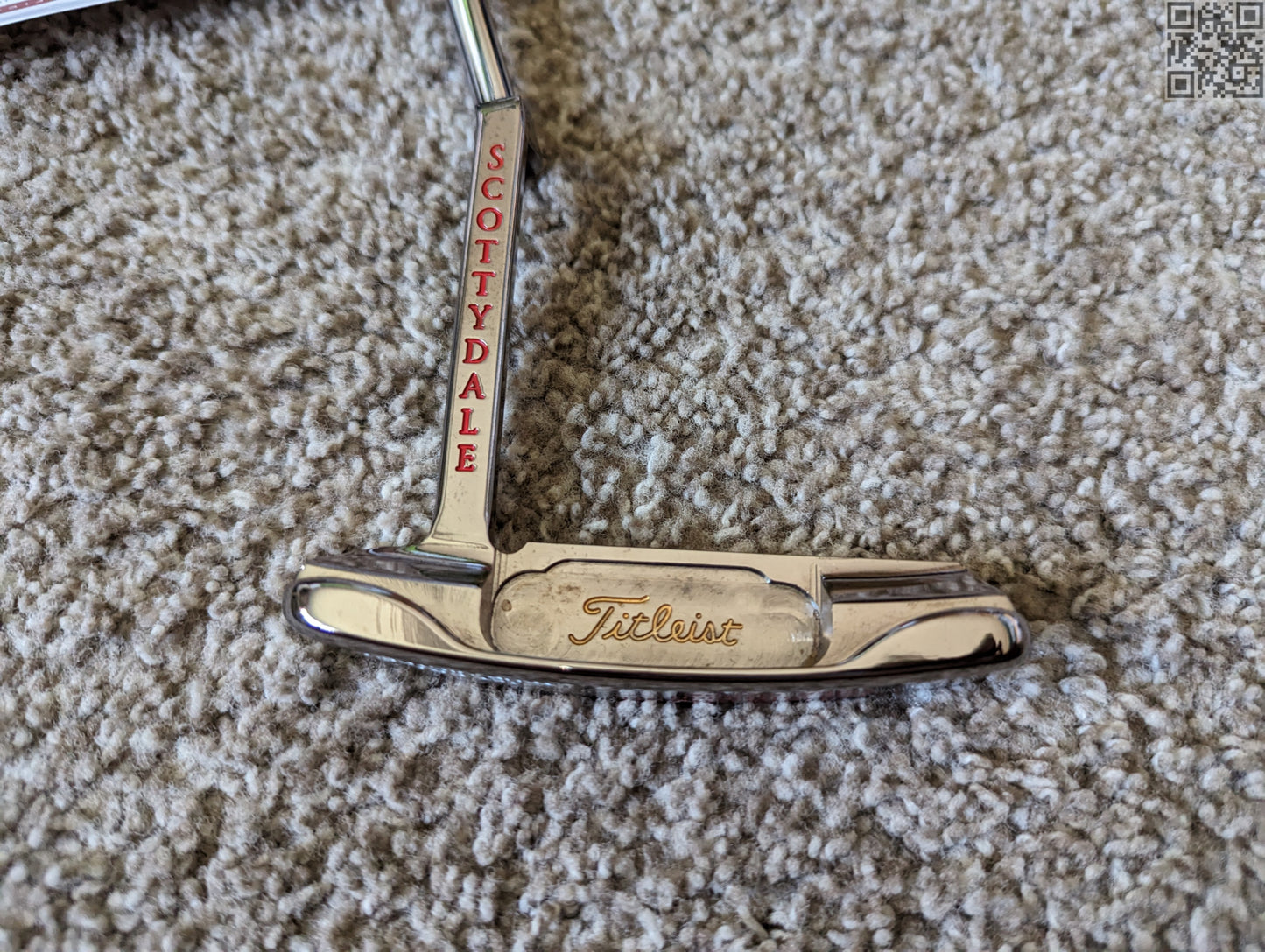 1996 Scotty Cameron Tiger Woods Las Vegas Invitational Putter 1st Win