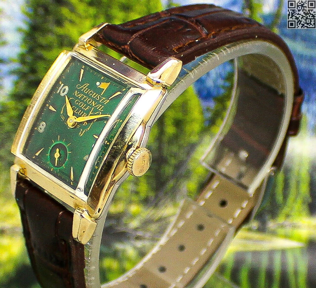 1952 Vintage Augusta National Golf Club Member Watch Bulova