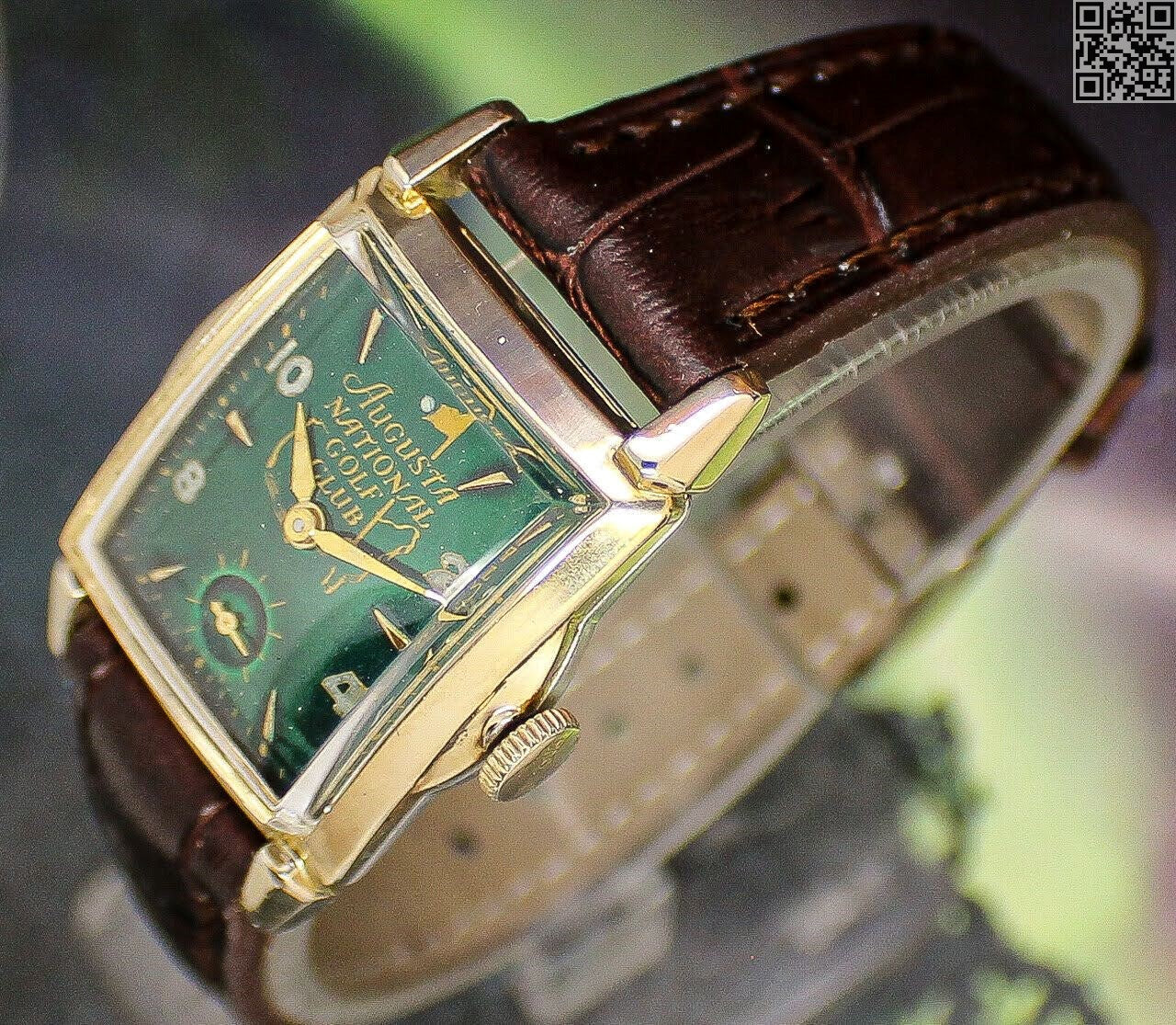 1952 Vintage Augusta National Golf Club Member Watch Bulova