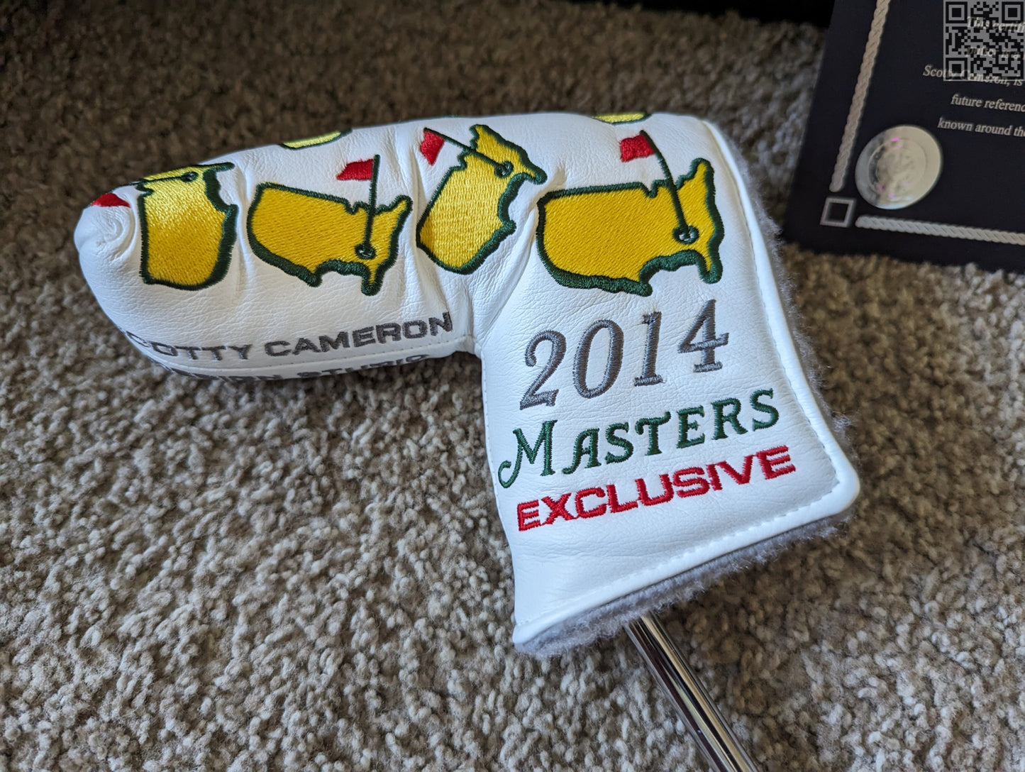 2014 Scotty Cameron Masters Tournament Limited Edition Putter 500