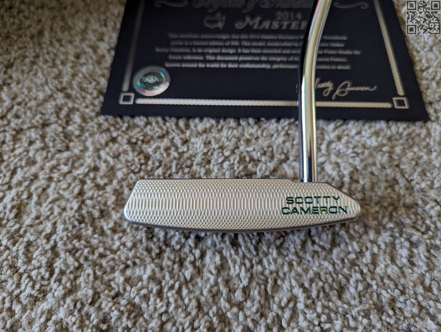 2014 Scotty Cameron Masters Tournament Limited Edition Putter 500