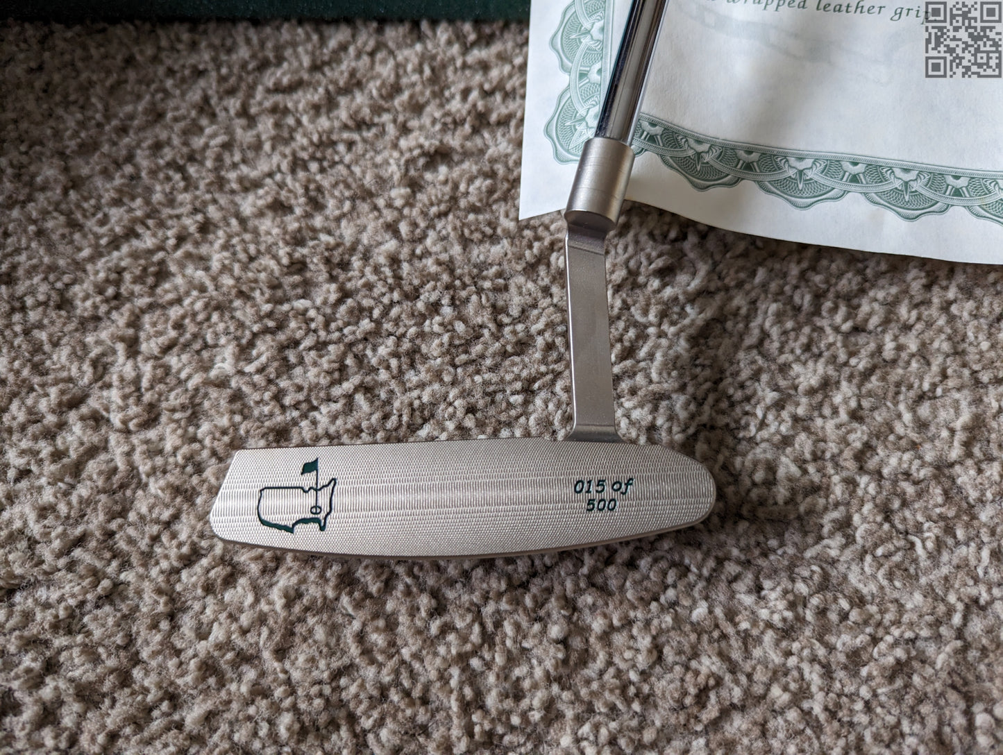 2000 Masters Tournament Limited Edition Putter 500