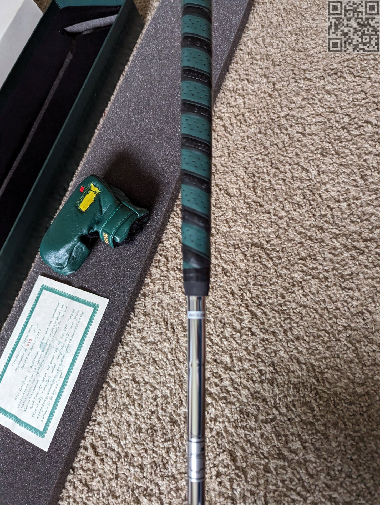 2007 Masters Tournament Limited Edition Putter 350