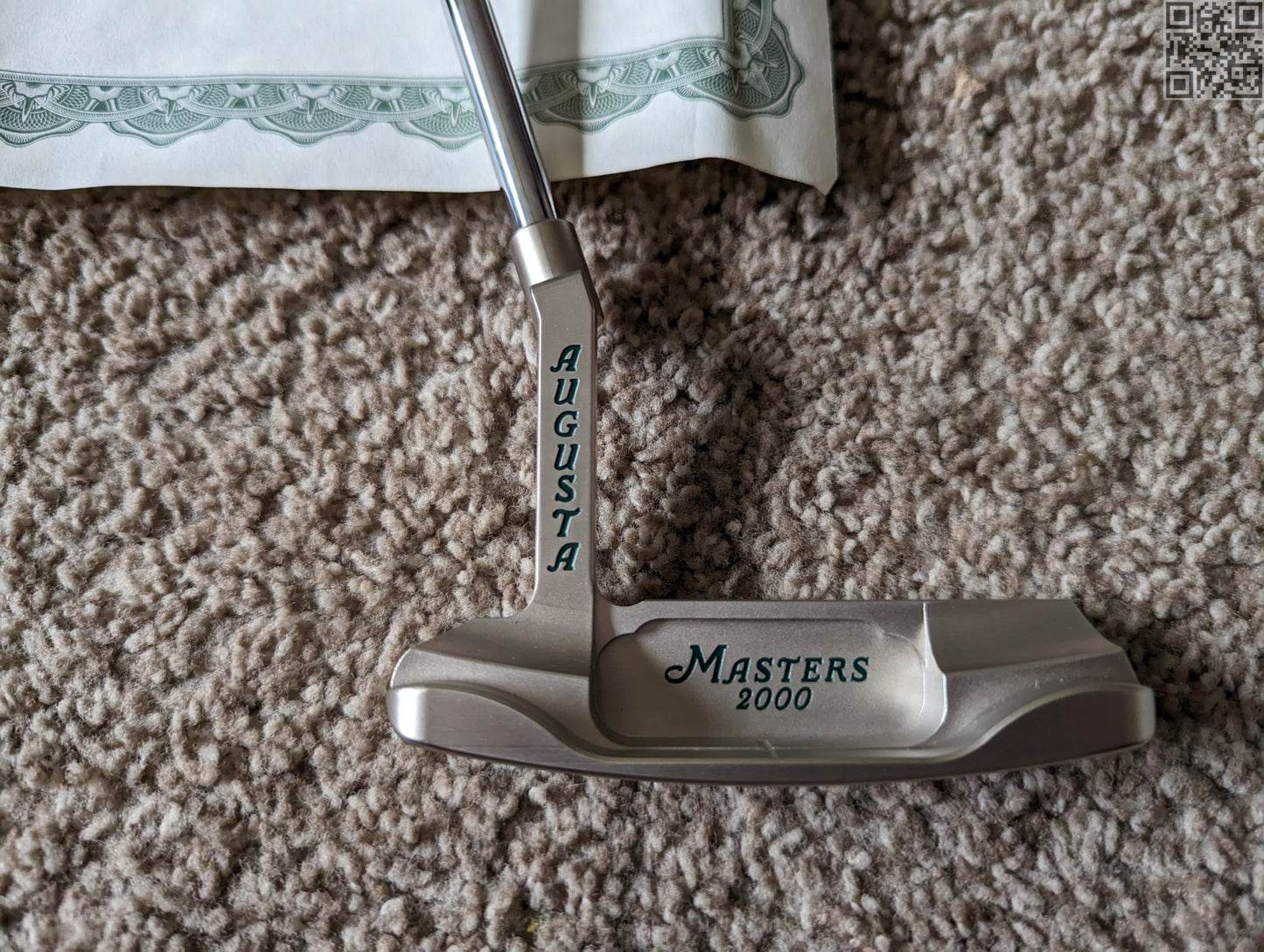 2000 Masters Tournament Limited Edition Putter 500