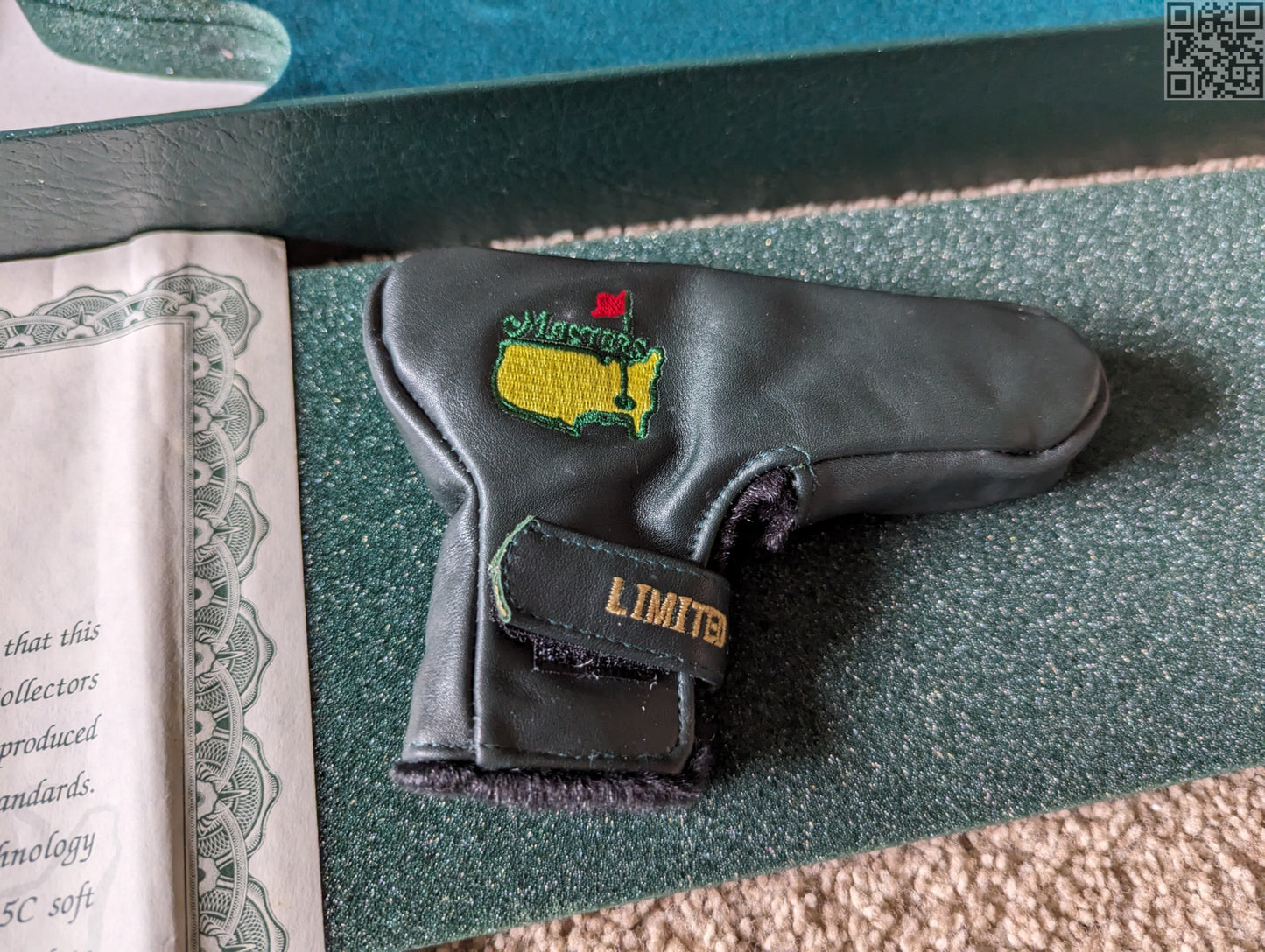 2001 Masters Tournament Limited Edition Putter 950