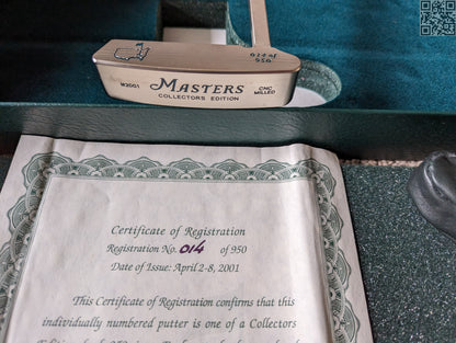 2001 Masters Tournament Limited Edition Putter 950