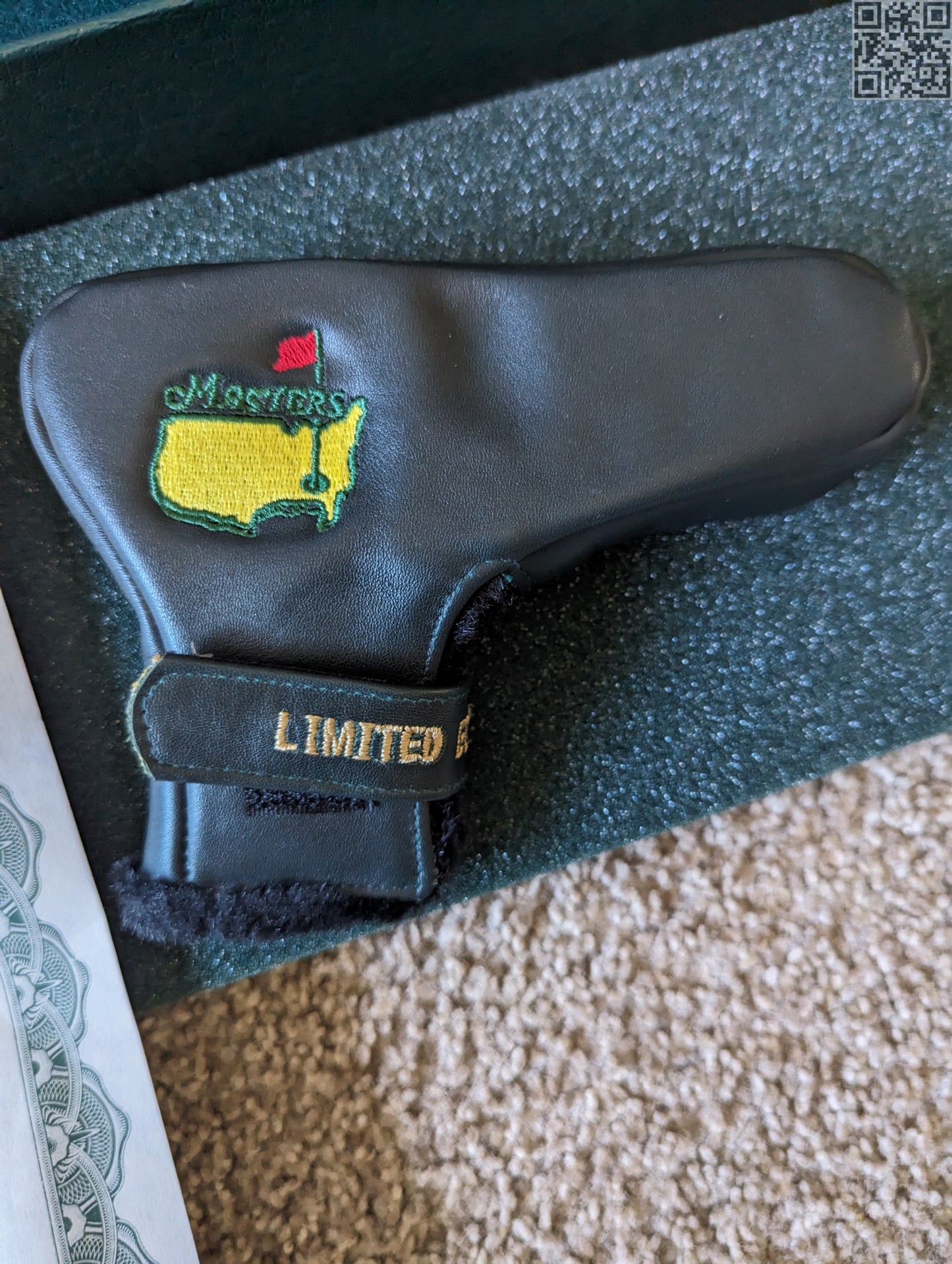 2001 Masters Tournament Limited Edition Putter 950