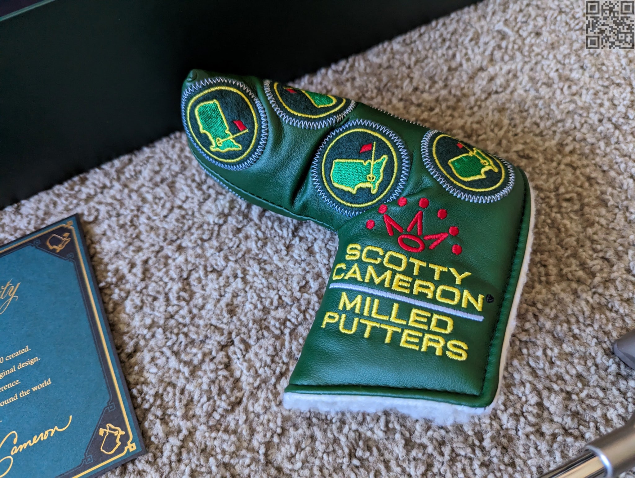 A Masters-winning Scotty Cameron putter is up for sale