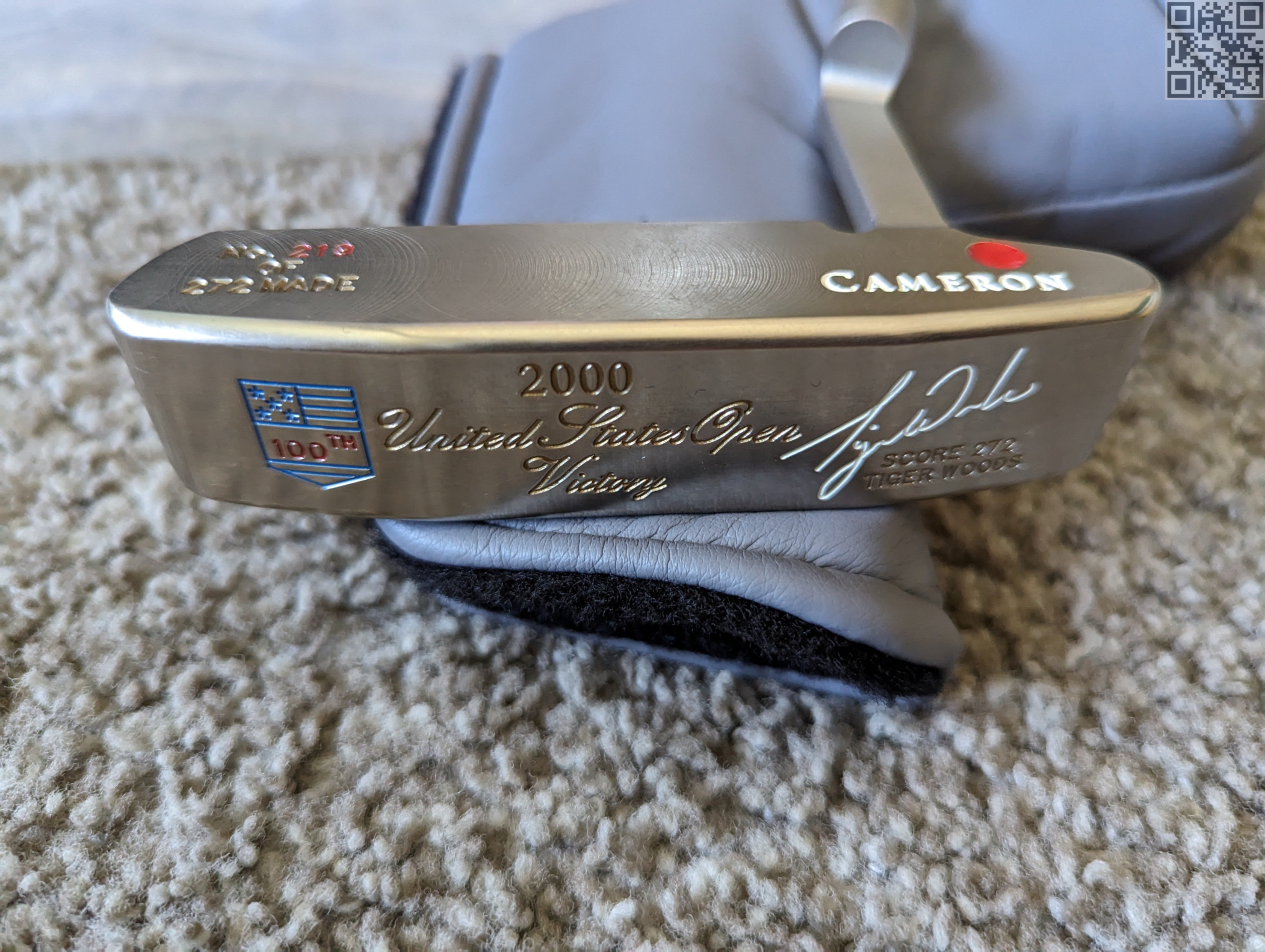 新品SCOTTY CAMERON タイガースラム達成00年全米オープン優勝記念 新品SCOTTY CAMERON タイガースラム達成00年全米オープン優勝記念 新品