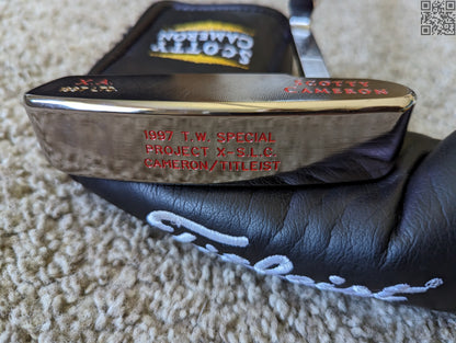 1997 Titleist Scotty Cameron Tiger Woods Scottydale TW Special Project X-SLC Putter